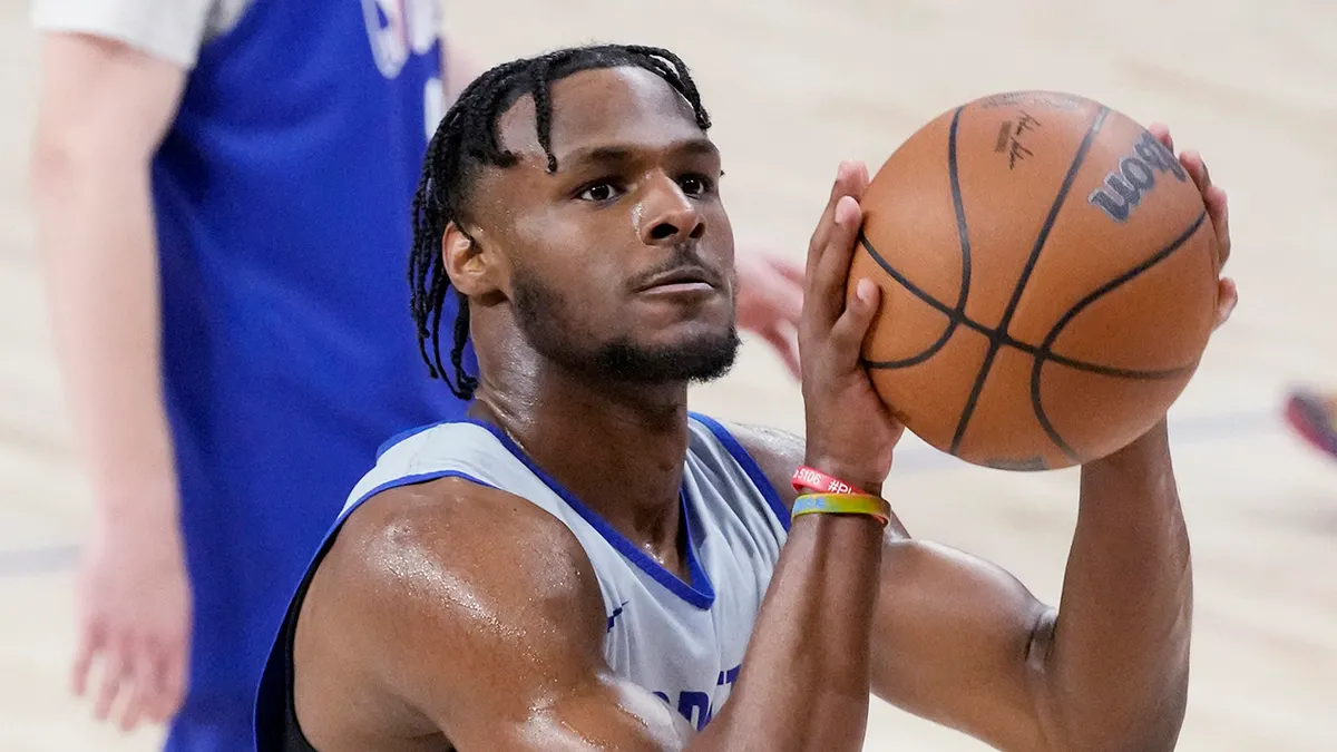 Bronny James Eyes NBA