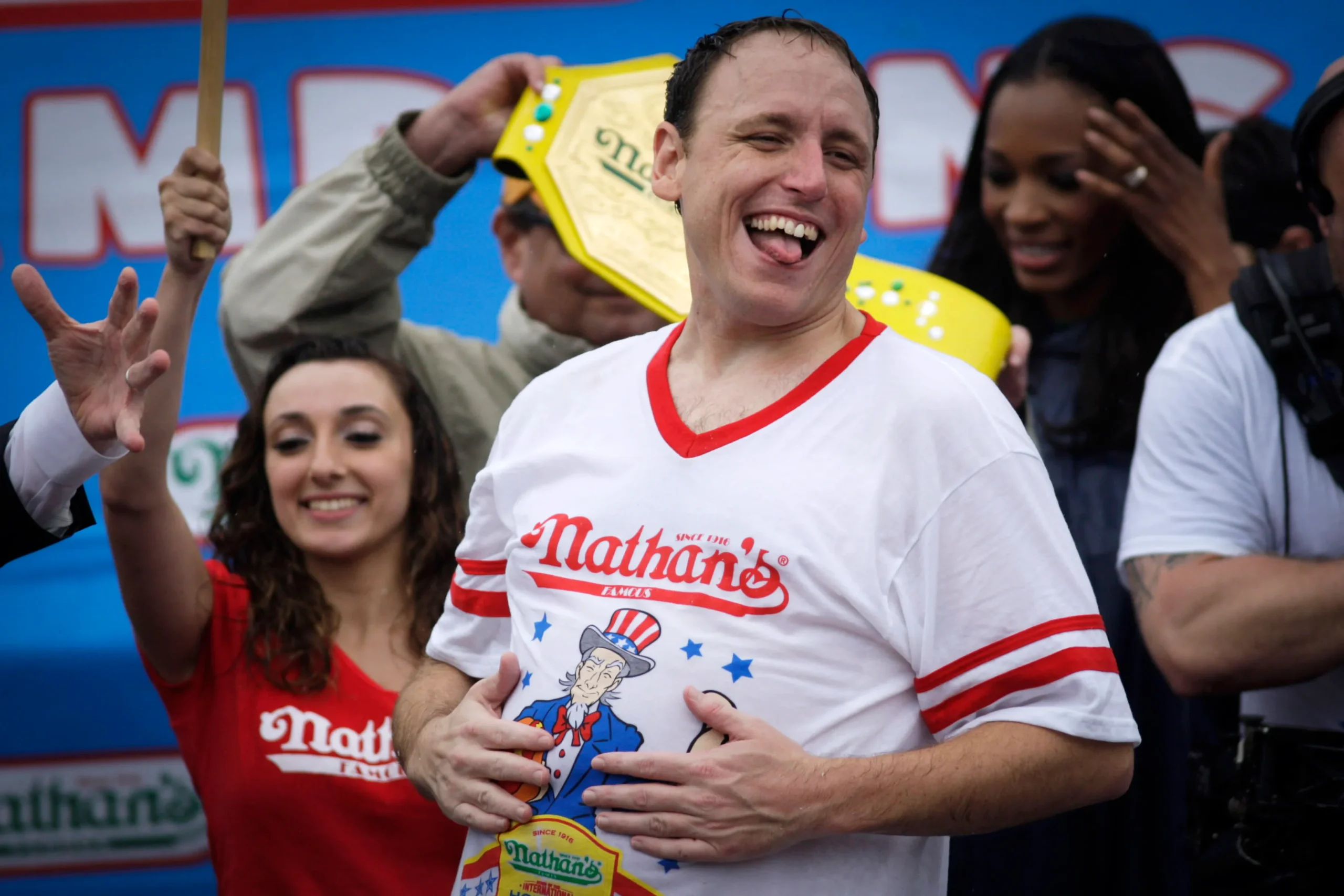 Joey Chestnut Challenges Critics