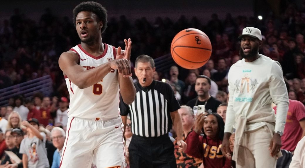 bronny james draft