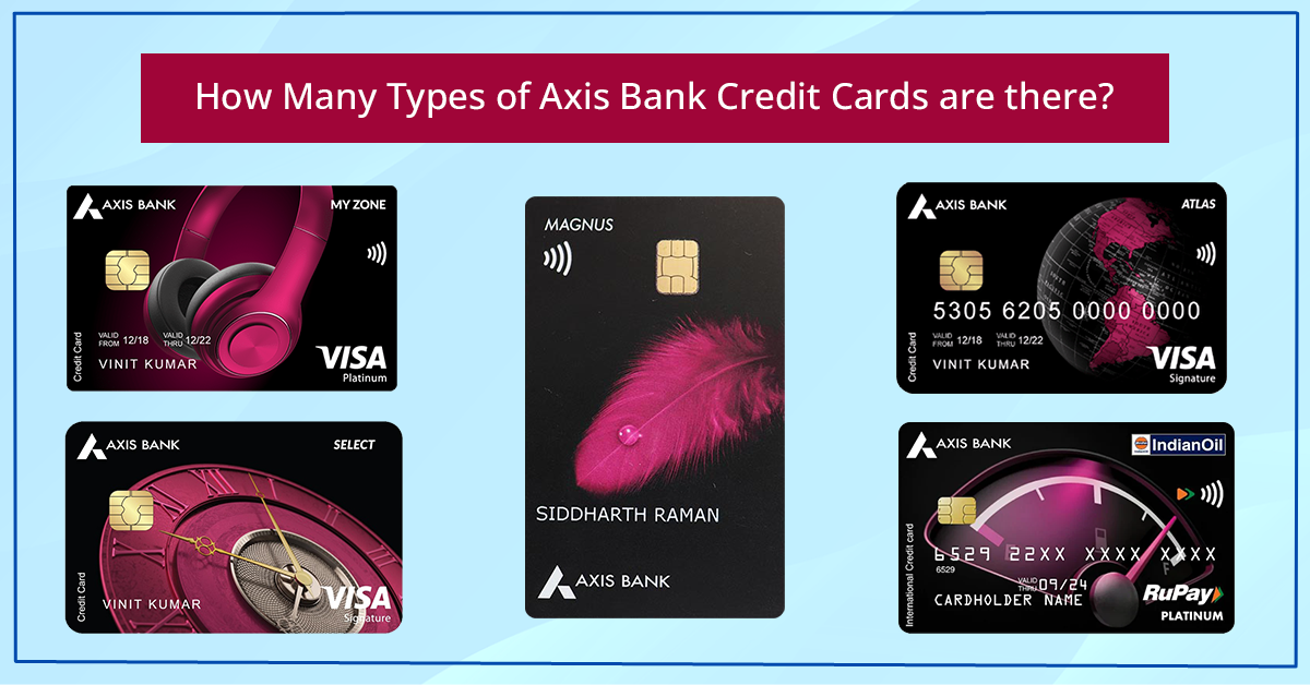 Axis Bank Credit Card Categories