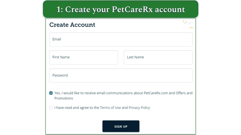 PetCareRX Account