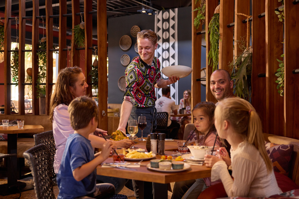 Dining at Beekse Bergen