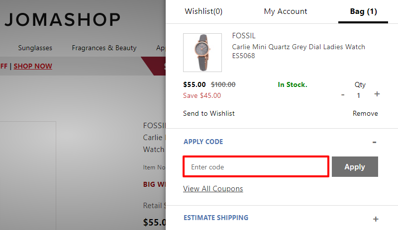 Jomashop Promotions & Discounts
