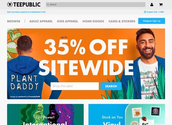 What Does TeePublic Offer