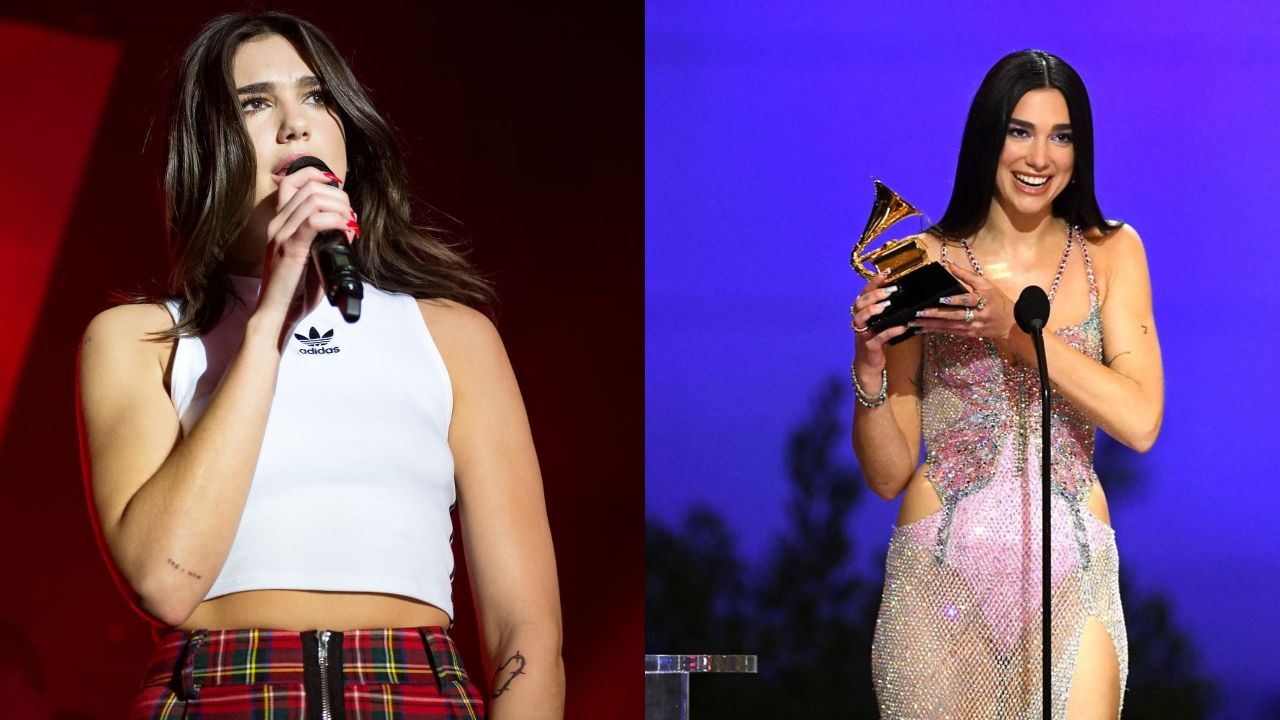 Dua Lipa Before and After