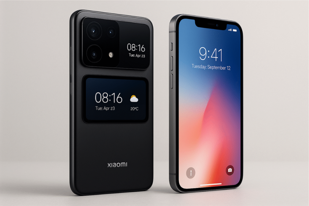 Xiaomi’s Latest Smartphone Outsmarts Apple’s iPhone Redesign With an Innovative Dual-Screen Feature Xiaomi, Apple